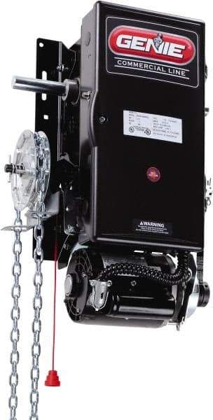 Genie - 1/2 hp 1 Phase Standard Duty Garage Door Hoist Operator Head with Brake - For Use with Maximum 24' High Rolling Door - Eagle Tool & Supply