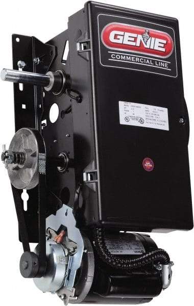 Genie - 1/2 hp 3 Phase Standard Duty Garage Door Jackshaft Operator Head with Brake - For Use with Maximum 24' High Sectional Door - Eagle Tool & Supply