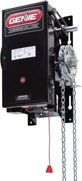 Genie - 1/2 hp 1 Phase Medium Duty Garage Door Hoist Operator Head with Brake - For Use with Maximum 16' High Rolling Door - Eagle Tool & Supply