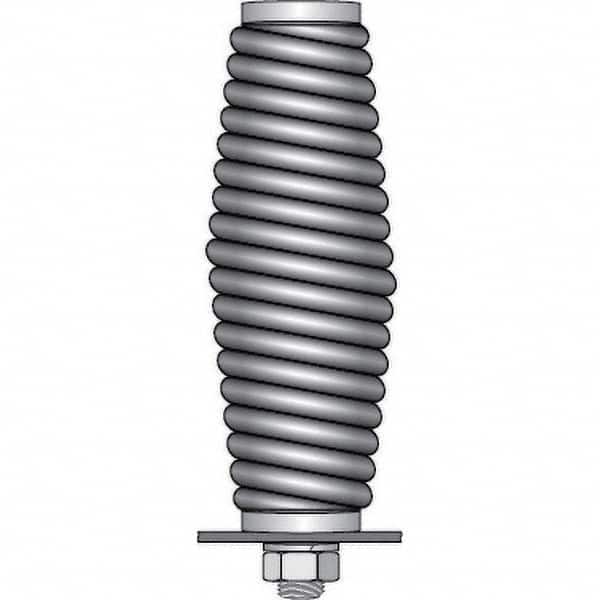 Checkers - Flag Pole Accessories Type: Hexagon Base Material: Steel w/Bright Zinc Finish - Eagle Tool & Supply