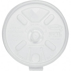 DART - Liftn'Lock Lids, 10-14 oz Cups - Translucent - Eagle Tool & Supply