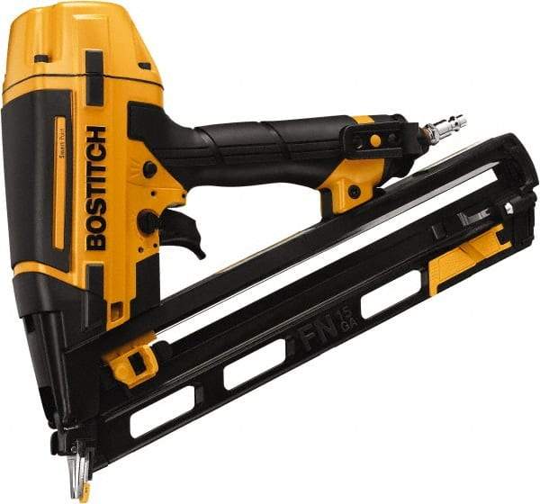 Stanley Bostitch - 1-1/4 to 2-1/2" Nail Length, 15 Gauge Finish Air Nailer Kit - 70 to 120 psi - Eagle Tool & Supply