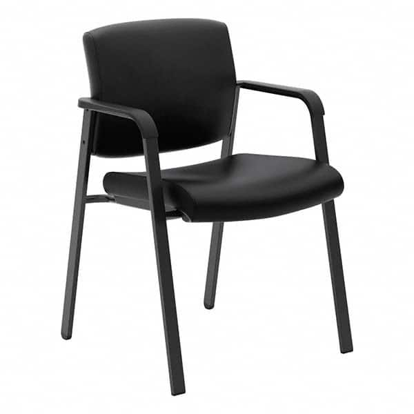 Hon - Stacking Chairs Type: Stack Chair Seating Area Material: Leather - Eagle Tool & Supply