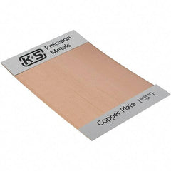 Made in USA - Copper Sheets Material: Copper Thickness (Decimal Inch): 0.0500 - Eagle Tool & Supply