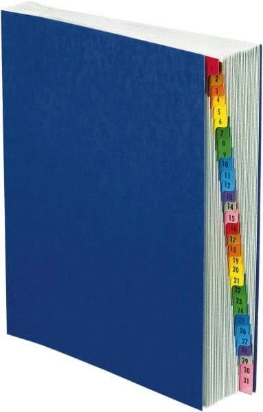 Pendaflex - 8-1/2 x 11", Letter Size, Dark Blue, Indexed Sorters - Eagle Tool & Supply