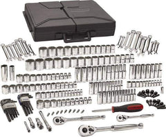 GearWrench - 216 Piece 1/4, 3/8 & 1/2" Drive Mechanic's Tool Set - Comes in Blow Molded Case - Eagle Tool & Supply