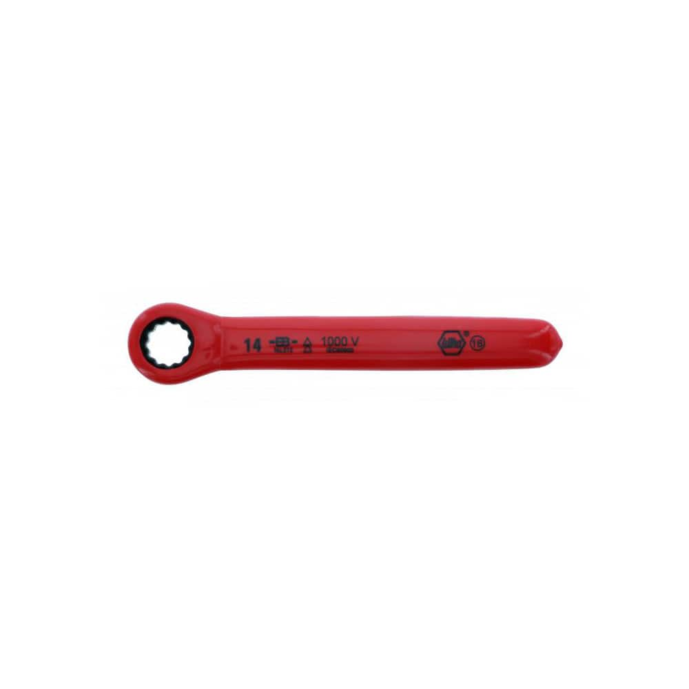 Box End Wrench: 14 mm, 12 Point, Single End Chrome Vanadium Steel