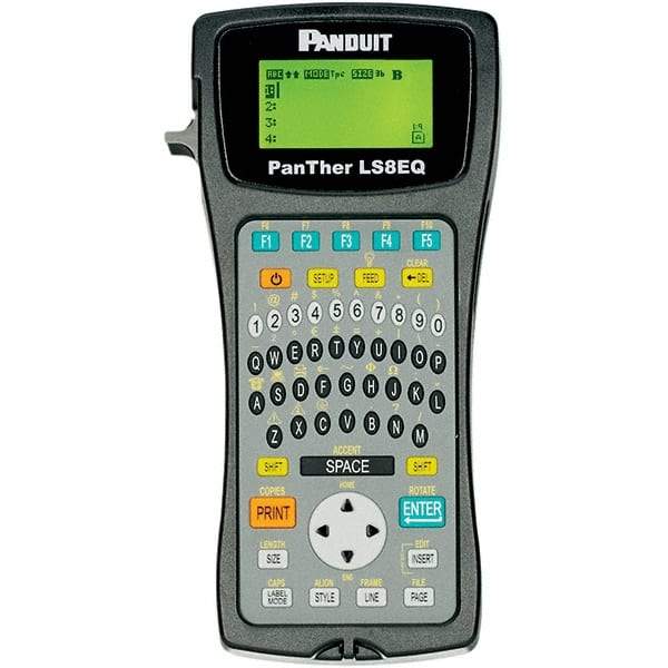 Panduit - Hand Held Electronic Label Maker - 18" Wide x 20" Long - Eagle Tool & Supply