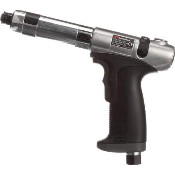 Ingersoll-Rand - 1/4" Bit Holder, 1,500 RPM, Inline Handle Air Screwdriver - 1/4 to 1.84 Ft/Lb Torque, 16 CFM - Eagle Tool & Supply