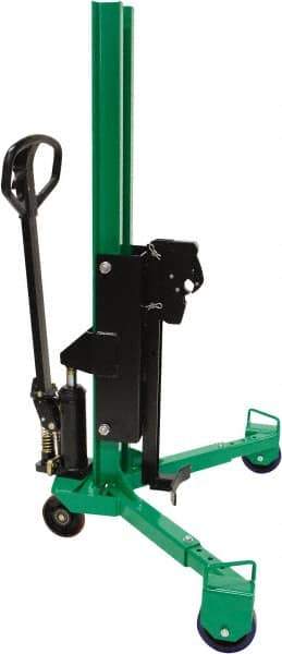 Valley Craft - 800 Lb Load Capacity, 30 & 55 Gal Drum Lifter - For 30 Gal & 55 Gal Drums - Eagle Tool & Supply