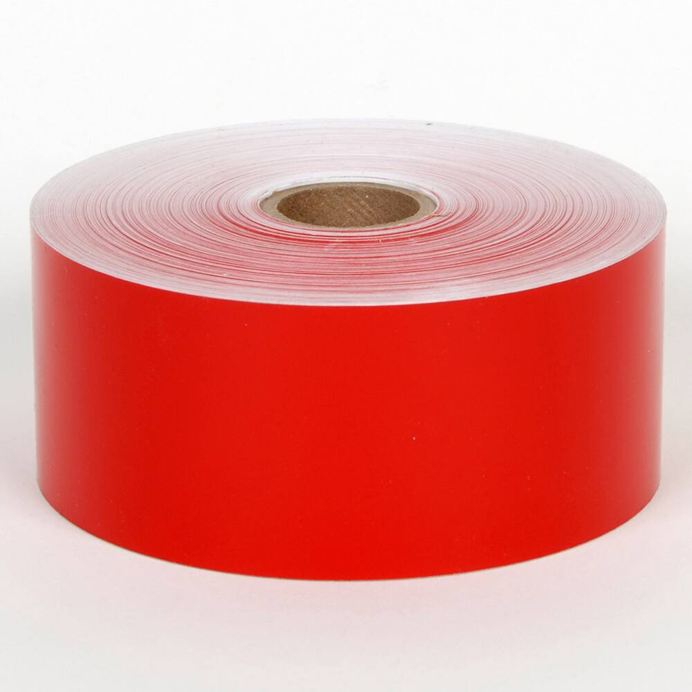 Cobra Systems - Labels, Ribbons & Tapes; Type: Vinyl Tape ; Color: Red ; For Use With: VNM4PRO ; Width (Inch): 2 ; Length (Feet): 150 ; Material: Vinyl - Exact Industrial Supply