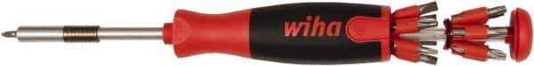 Wiha - Bit Screwdriver Set - Phillips, Slotted, Torx, Square, Pozidriv - Eagle Tool & Supply