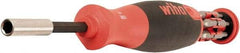 Wiha - 13 Piece, 1/4" Drive Screwdriver SoftFinish Handle Bit Set - 5/64 to 1/4" Hex, 2 to 6mm Hex - Eagle Tool & Supply
