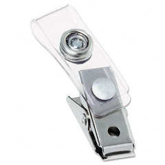 Swingline - Retractable Straps Color: Silver Attachment Type: Clip-On - Eagle Tool & Supply