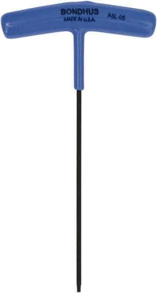 Bondhus - A5L-05 ASTER Recess Key - T-Handle Cushion Grip - Eagle Tool & Supply