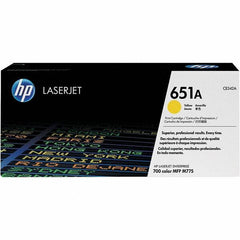 Hewlett-Packard - Yellow Toner Cartridge - Use with HP LaserJet Enterprise 700 Color MFP M775 - Eagle Tool & Supply