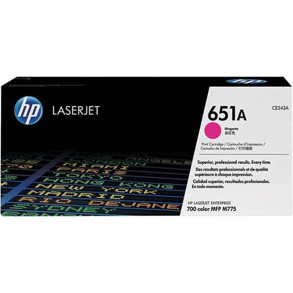 Hewlett-Packard - Magenta Toner Cartridge - Use with HP LaserJet Enterprise 700 Color MFP M775 - Eagle Tool & Supply