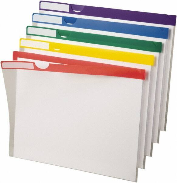 Pendaflex - 8-1/2 x 11", Letter Size, Assorted Colors, Index Folder - Eagle Tool & Supply