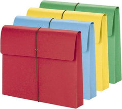 SMEAD - 8-1/2 x 11", Letter Size, Assorted Colors, Expansion Folders - Eagle Tool & Supply