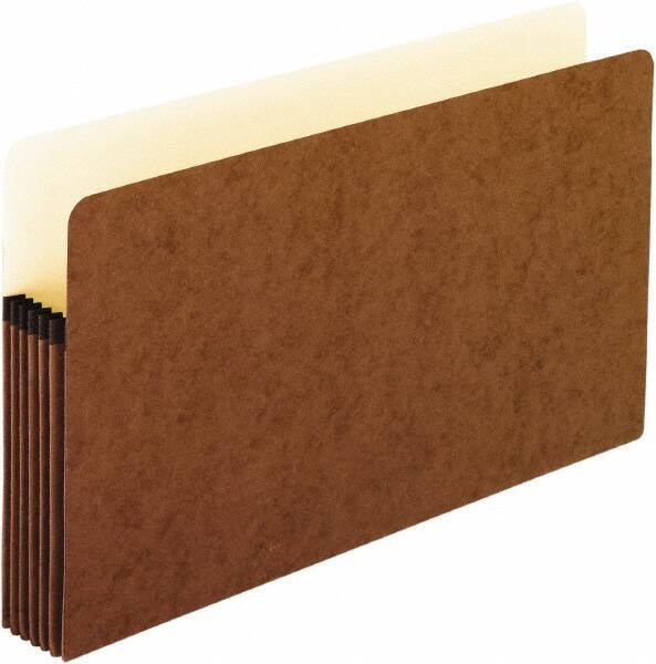 Pendaflex - 8-1/2 x 14", Legal, Redrope, Expansion Folders - Straight Tab Cut Location - Eagle Tool & Supply