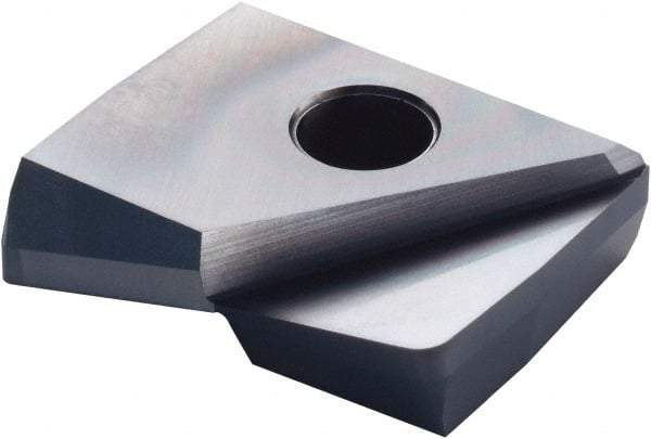 OSG - PFR160 Grade XC4505 Carbide Milling Insert - Diamond Finish, 4mm Thick, 12mm Inscribed Circle, 0.5mm Corner Radius - Eagle Tool & Supply