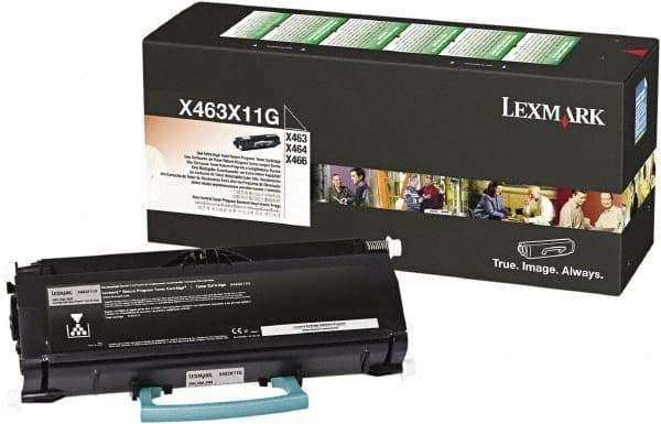 Lexmark - Black Toner Cartridge - Use with Lexmark X463de, X464de, X466de, X466dte, X466dwe - Eagle Tool & Supply