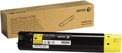 Xerox - Yellow Toner Cartridge - Use with Xerox Phaser 6700 - Eagle Tool & Supply