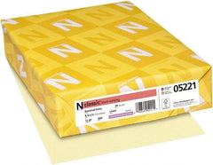 Neenah Paper - 8-1/2" x 11" Baronial Ivory Copy Paper - Use with Laser Printers, Copiers, Inkjet Printers - Eagle Tool & Supply