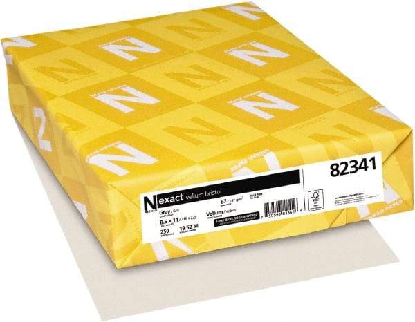 Neenah Paper - 8-1/2" x 11" Gray Colored Copy Paper - Use with Laser Printers, Copiers, Inkjet Printers - Eagle Tool & Supply