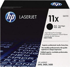 Hewlett-Packard - Black Toner Cartridge - Use with HP LaserJet 2420, 2430 - Eagle Tool & Supply