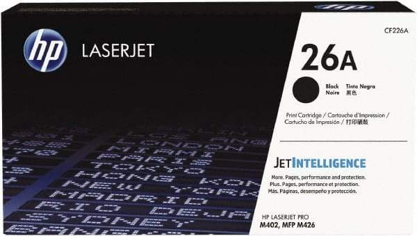 Hewlett-Packard - Black Toner Cartridge - Use with HP LaserJet Pro M402dn, M402dw, M402n, MFP M426fdn, M426fdw - Eagle Tool & Supply