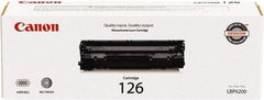 Canon - Black Toner Cartridge - Use with Canon imageCLASS LBP6200d - Eagle Tool & Supply