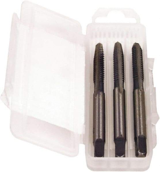 Triumph Twist Drill - 9/16-12, 4 Flute, Bottoming, Plug & Taper, Oxide Finish, High Speed Steel Tap Set - Right Hand Cut, 3/3B Class of Fit - Eagle Tool & Supply