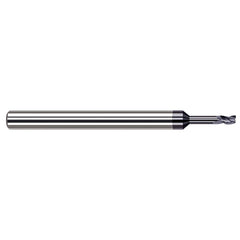 Harvey Tool - Square End Mills Mill Diameter (Decimal Inch): 0.0130 Length of Cut (Decimal Inch): 0.0190 - Eagle Tool & Supply
