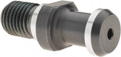 Accupro - C Style, BT40 Taper, M16x2 Thread, 15° Angle Radius, High Torque Retention Knob - 2-1/8" OAL, 3/4" Knob Diam, 0.9055" Flange Thickness, 1.14" from Knob to Flange, 0.6693" Pilot Diam - Exact Industrial Supply