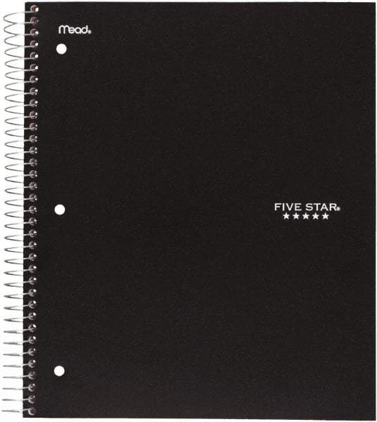 Five Star - 200 Sheet, 8-1/2 x 11", College Ruled 5 Subject Notebook - Assorted Colors - Eagle Tool & Supply