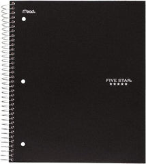 Five Star - 200 Sheet, 8-1/2 x 11", College Ruled 5 Subject Notebook - Assorted Colors - Eagle Tool & Supply