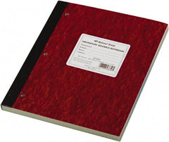 National Brand - 200 Sheet, 9-1/4 x 11", Quadrille Lab Notebook - Brown - Eagle Tool & Supply
