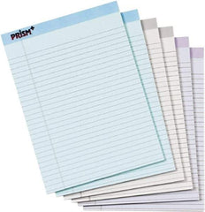TOPS - 50 Sheet, 8-1/2 x 11-3/4", Legal Pad - Assorted Pastels - Eagle Tool & Supply
