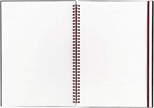 Black n Red - 70 Sheet, 8-1/4 x 11-3/4", Legal (Style) Notebook - Black - Eagle Tool & Supply