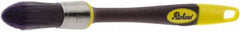 Richard - 7/8" Oval Polyester Trim Brush - 2-1/8" Bristle Length, 7" Rubber Sash Handle - Eagle Tool & Supply