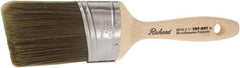 Richard - 2-1/2" Oval/Angle Polyester Angular Brush - 3-1/8" Bristle Length, 5-1/2" Wood Sash Handle - Eagle Tool & Supply