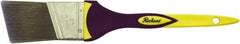 Richard - 2" Angled Polyester Angular Brush - 2-1/2" Bristle Length, 8" Rubber Sash Handle - Eagle Tool & Supply