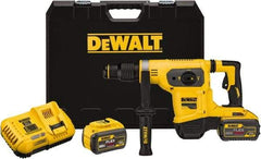 DeWALT - 60 Volt 1" SDS Max Chuck Cordless Hammer Drill - 0 to 3,150 BPM, 0 to 550 RPM, Reversible - Eagle Tool & Supply