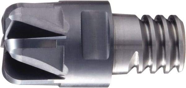 OSG - PXRE Grade XP6305 Carbide Chamfer Milling Tip Insert - SiC Finish, 6 Flutes, 20mm Cutting Diam, 10mm Depth of Cut - Eagle Tool & Supply
