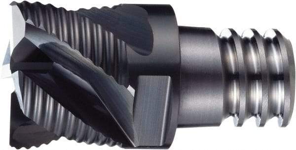 OSG - PXNH Grade XP3225 Carbide End Milling Tip Insert - Cr Finish, 4 Flutes, 16mm Cutting Diam, 11.2mm Depth of Cut, 40/42° Helix - Eagle Tool & Supply