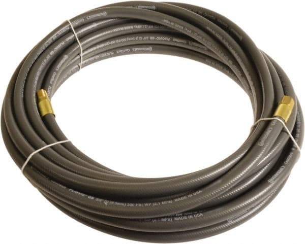 Continental ContiTech - 1/2" ID x 0.78" OD 50' Long Multipurpose Air Hose - MNPT x FNPT Ends, 300 Working psi, -10 to 158°F, 1/2" Fitting, Gray - Eagle Tool & Supply