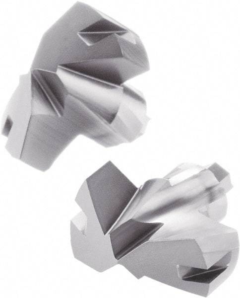 OSG - Series 78PXD, 24.61mm Diam Grade CF225 140° Replaceable Drill Tip - Carbide, Uncoated, 12 Seat Size - Eagle Tool & Supply