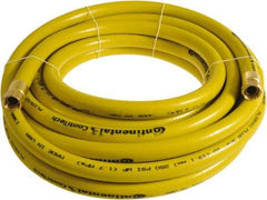 Continental ContiTech - 3/4" ID x 1.11" OD 25' Long Multipurpose Air Hose - FNPT x FNPT Ends, 250 Working psi, -10 to 158°F, 3/4" Fitting, Yellow - Eagle Tool & Supply