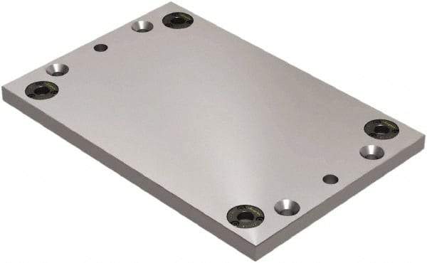 Jergens - 15" Long x 10" Wide Steel Fixture Plate - 3/4" Plate Thickness - Eagle Tool & Supply